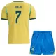 Brasilia Vinicius Junior 7 Virallinen Kotipelipaita Lapset MM-kisat 2026 Brasilia Vinicius Junior 7 Virallinen Kotipelipaita Lapset MM-kisat 2026