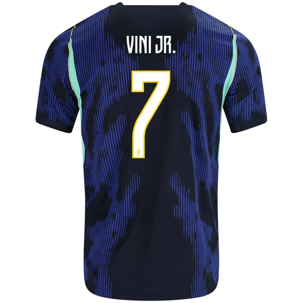 Brasilia Vinicius Junior 7 Virallinen Vieraspelipaita Lapset MM-kisat 2026