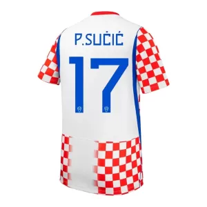 Kroatia P. Sucic 17 Virallinen Kotipelipaita Miehet MM-kisat 2026