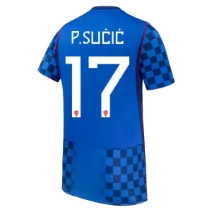 Kroatia P. Sucic 17 Virallinen Vieraspelipaita Miehet MM-kisat 2026