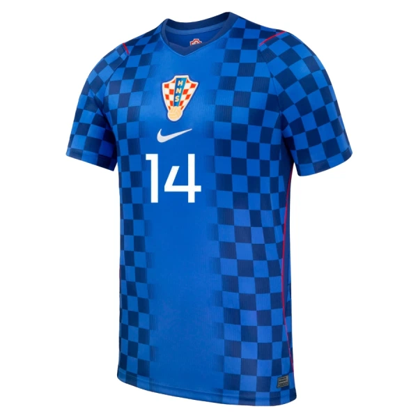 Kroatia Perisic 14 Virallinen Vieraspelipaita Miehet MM-kisat 2026