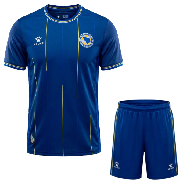 Bosnia Hertsegovina Virallinen Kotipelipaita Lapset MM-kisat 2026 Bosnia Hertsegovina Virallinen Kotipelipaita Lapset MM-kisat 2026