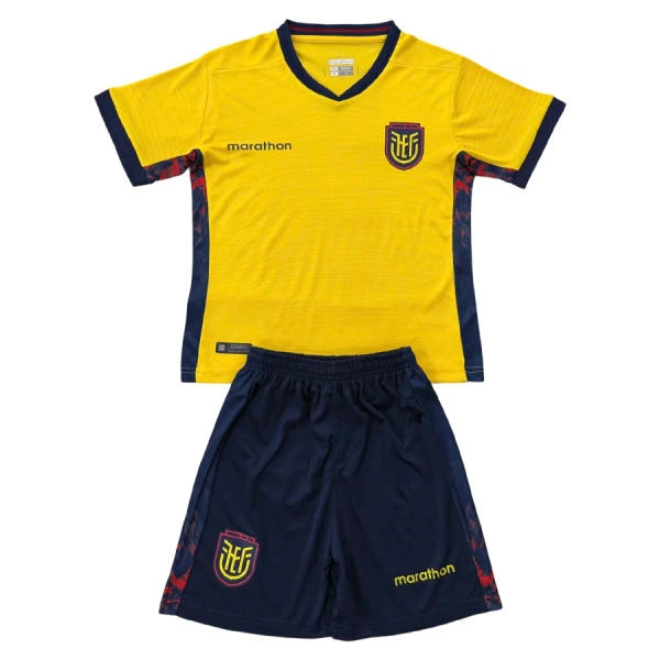 Ecuador Virallinen Kotipelipaita Lapset MM-kisat 2026 Ecuador Virallinen Kotipelipaita Lapset MM-kisat 2026