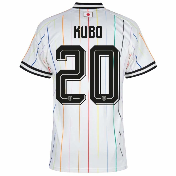 Japani Kubo 20 Virallinen Vieraspelipaita Miehet MM-kisat 2026 Japani Kubo 20 Virallinen Vieraspelipaita Miehet MM-kisat 2026