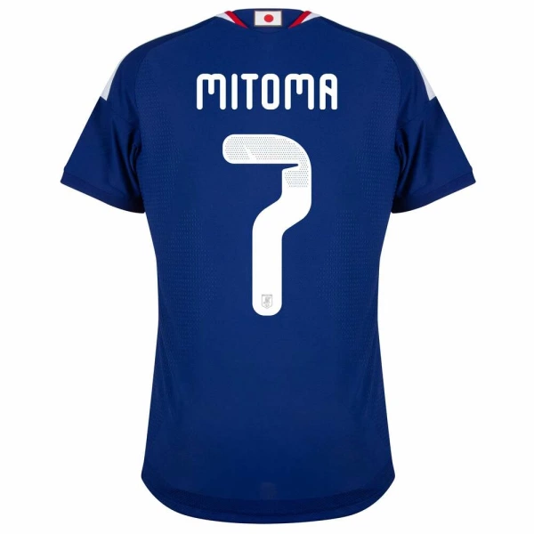 Japani Mitoma 7 Virallinen Kotipelipaita Miehet MM-kisat 2026 Japani Mitoma 7 Virallinen Kotipelipaita Miehet MM-kisat 2026