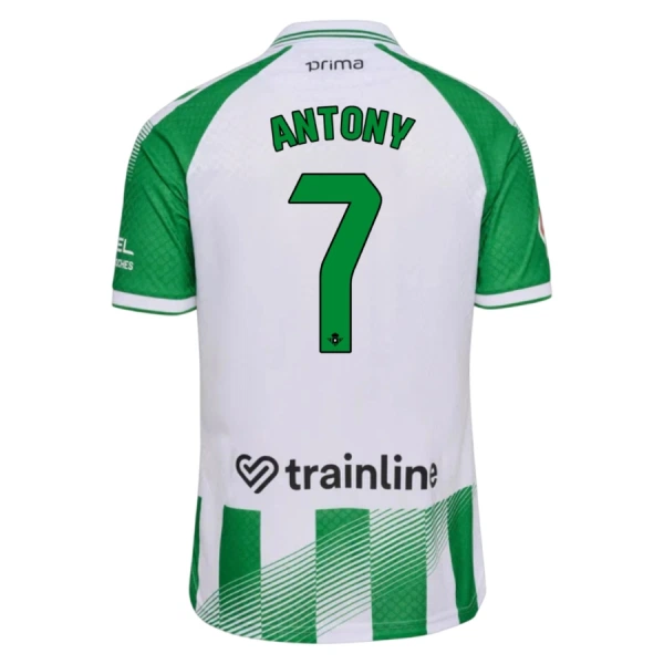 Real Betis Antony Santos 7 Virallinen Kotipelipaita Miehet 2026/27 Real Betis Antony Santos 7 Virallinen Kotipelipaita Miehet 2026/27