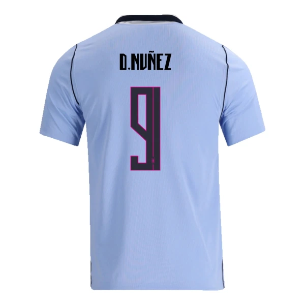 Uruguay Darwin Núñez Nunez 9 Virallinen Kotipelipaita Miehet MM-kisat 2026 Uruguay Darwin Núñez Nunez 9 Virallinen Kotipelipaita Miehet MM-kisat 2026