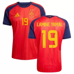 Espanja 2 Stars Lamine Yamal 19 Virallinen Kotipelipaita Miehet MM-kisat 2026