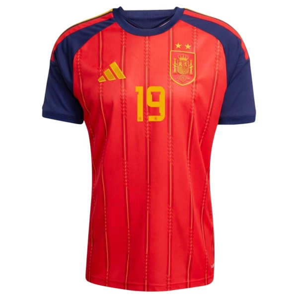 Espanja 2 Stars Lamine Yamal 19 Virallinen Kotipelipaita Miehet MM-kisat 2026