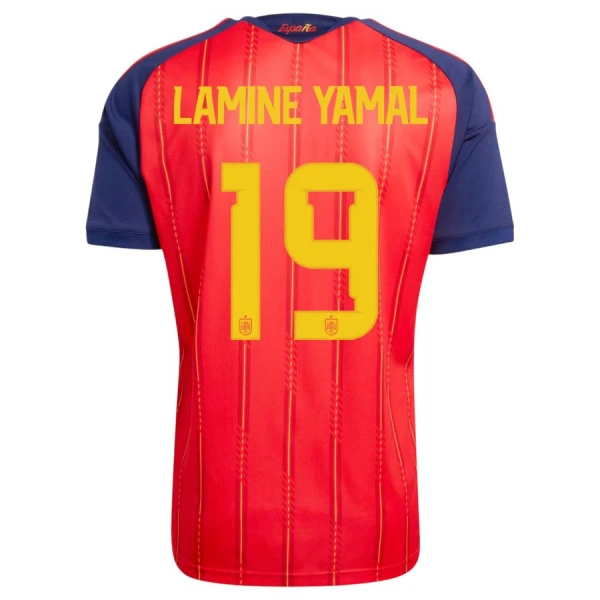 Espanja 2 Stars Lamine Yamal 19 Virallinen Kotipelipaita Miehet MM-kisat 2026