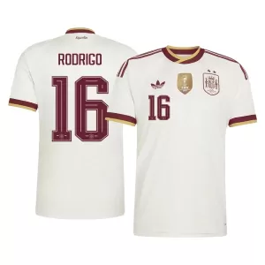 Espanja 2 Stars Rodrigo Hernández 16 Virallinen Vieraspelipaita Miehet MM-kisat 2026