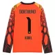 Borussia Dortmund Kobel 1 Maalivahdin Virallinen Kotipelipaita Miehet 2026/27 Pitkähihainen oranssi Borussia Dortmund Kobel 1 Maalivahdin Virallinen Kotipelipaita Miehet 2026/27 Pitkähihainen oranssi
