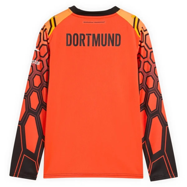 Borussia Dortmund Maalivahdin Virallinen Kotipelipaita Lapset 2026/27 Pitkähihainen oranssi