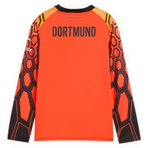 Borussia Dortmund Maalivahdin Virallinen Kotipelipaita Miehet 2026/27 Pitkähihainen oranssi