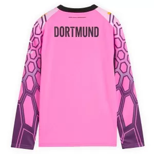 Borussia Dortmund Maalivahdin Virallinen Vieraspelipaita Miehet 2026/27 Pitkähihainen Vaaleanpunainen