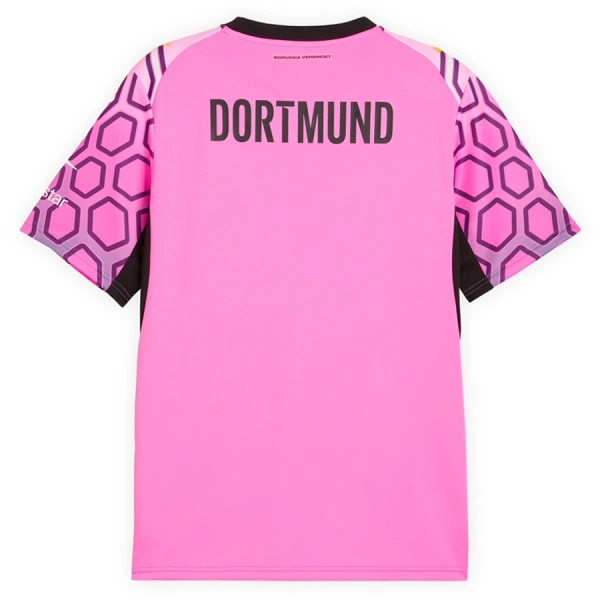 Borussia Dortmund Maalivahdin Virallinen Vieraspelipaita Miehet 2026/27 Vaaleanpunainen