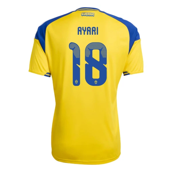 Ruotsi Ayari 18 Virallinen Kotipelipaita Miehet MM-kisat 2026 Ruotsi Ayari 18 Virallinen Kotipelipaita Miehet MM-kisat 2026