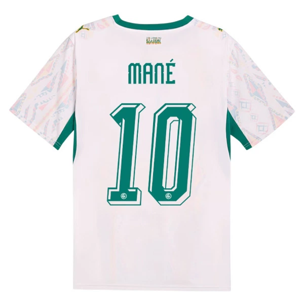Senegal Sadio Mané 10 Virallinen Kotipelipaita Miehet MM-kisat 2026 Senegal Sadio Mané 10 Virallinen Kotipelipaita Miehet MM-kisat 2026