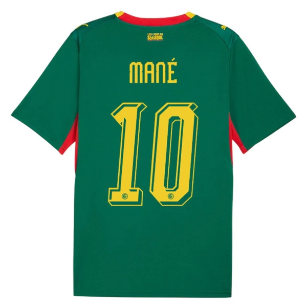 Senegal Sadio Mané 10 Virallinen Vieraspelipaita Miehet MM-kisat 2026 Senegal Sadio Mané 10 Virallinen Vieraspelipaita Miehet MM-kisat 2026