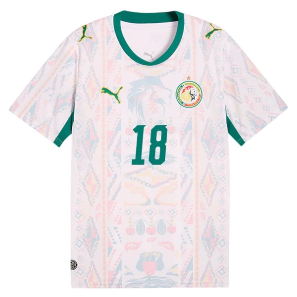 Senegal Sarr 18 Virallinen Kotipelipaita Miehet MM-kisat 2026