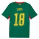 Senegal Sarr 18 Virallinen Vieraspelipaita Miehet MM-kisat 2026 Senegal Sarr 18 Virallinen Vieraspelipaita Miehet MM-kisat 2026
