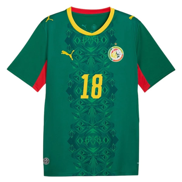 Senegal Sarr 18 Virallinen Vieraspelipaita Miehet MM-kisat 2026