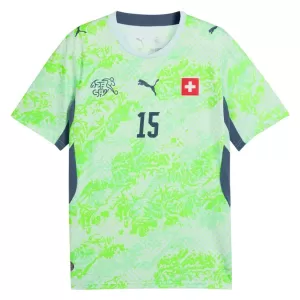 Sveitsi Djibril Sow 15 Virallinen Vieraspelipaita Miehet MM-kisat 2026