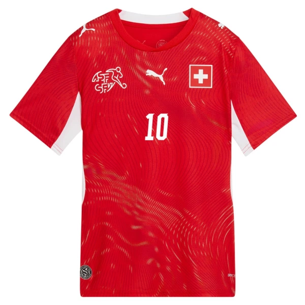 Sveitsi Granit Xhaka 10 Virallinen Kotipelipaita Miehet MM-kisat 2026