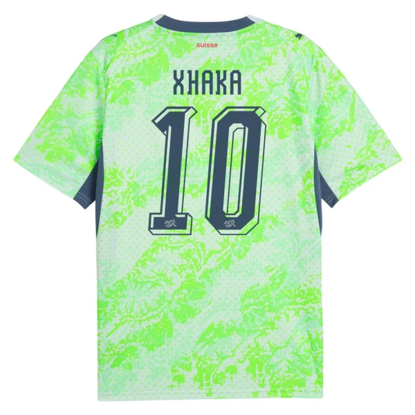 Sveitsi Granit Xhaka 10 Virallinen Vieraspelipaita Miehet MM-kisat 2026 Sveitsi Granit Xhaka 10 Virallinen Vieraspelipaita Miehet MM-kisat 2026