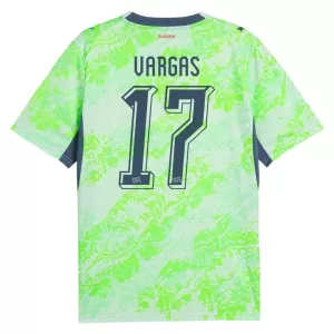 Sveitsi Vargas 17 Virallinen Vieraspelipaita Miehet MM-kisat 2026
