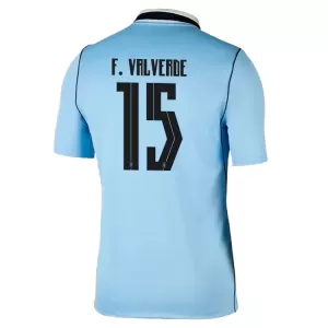 Uruguay Federico Valverde 15 Virallinen Kotipelipaita Miehet MM-kisat 2026
