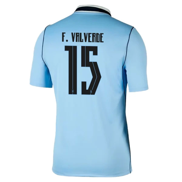 Uruguay Federico Valverde 15 Virallinen Kotipelipaita Miehet MM-kisat 2026 Uruguay Federico Valverde 15 Virallinen Kotipelipaita Miehet MM-kisat 2026