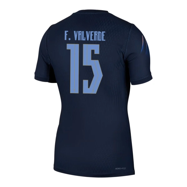Uruguay Federico Valverde 15 Virallinen Vieraspelipaita Miehet MM-kisat 2026 Uruguay Federico Valverde 15 Virallinen Vieraspelipaita Miehet MM-kisat 2026