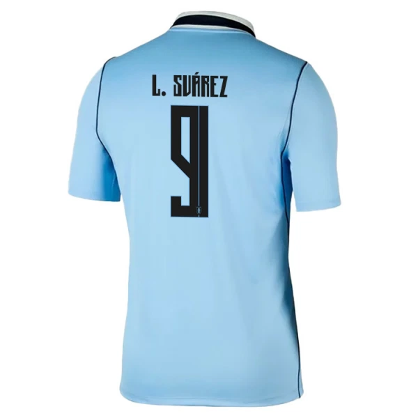 Uruguay Luis Suárez 9 Virallinen Kotipelipaita Miehet MM-kisat 2026 Uruguay Luis Suárez 9 Virallinen Kotipelipaita Miehet MM-kisat 2026