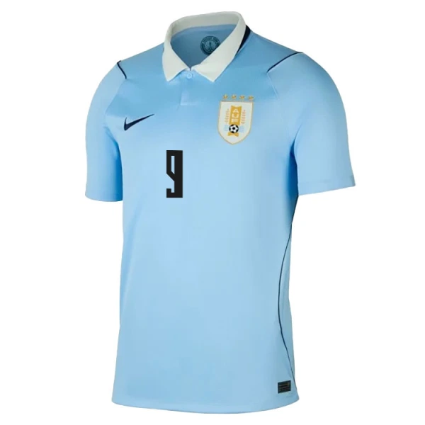 Uruguay Luis Suárez 9 Virallinen Kotipelipaita Miehet MM-kisat 2026
