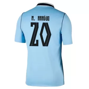 Uruguay Maximiliano Araujo 20 Virallinen Kotipelipaita Miehet MM-kisat 2026