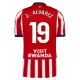 Atlético Madrid Julián Álvarez 19 Virallinen Kotipelipaita Miehet 2026/27 Atlético Madrid Julián Álvarez 19 Virallinen Kotipelipaita Miehet 2026/27