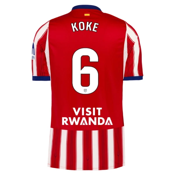 Atlético Madrid Koke 6 Virallinen Kotipelipaita Miehet 2026/27