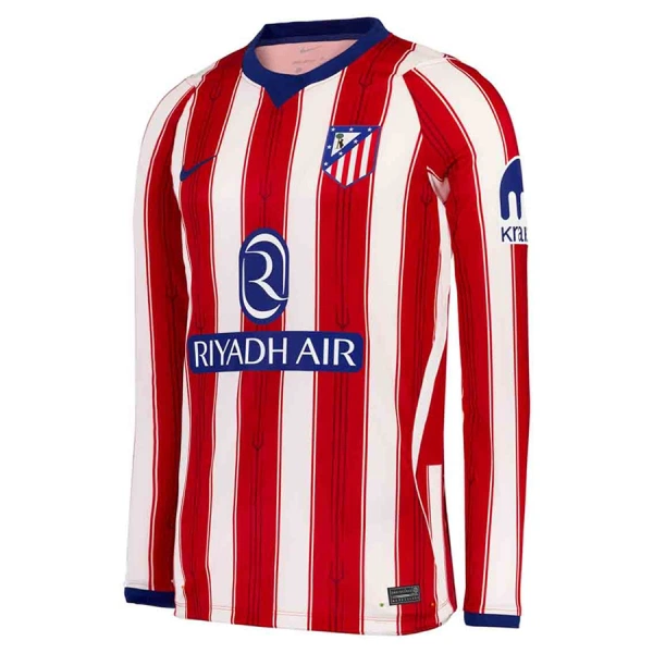 Atlético Madrid Virallinen Kotipelipaita Miehet 2026/27 Pitkähihainen Atlético Madrid Virallinen Kotipelipaita Miehet 2026/27 Pitkähihainen