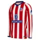 Atlético Madrid Virallinen Kotipelipaita Miehet 2026/27 Pitkähihainen Atlético Madrid Virallinen Kotipelipaita Miehet 2026/27 Pitkähihainen