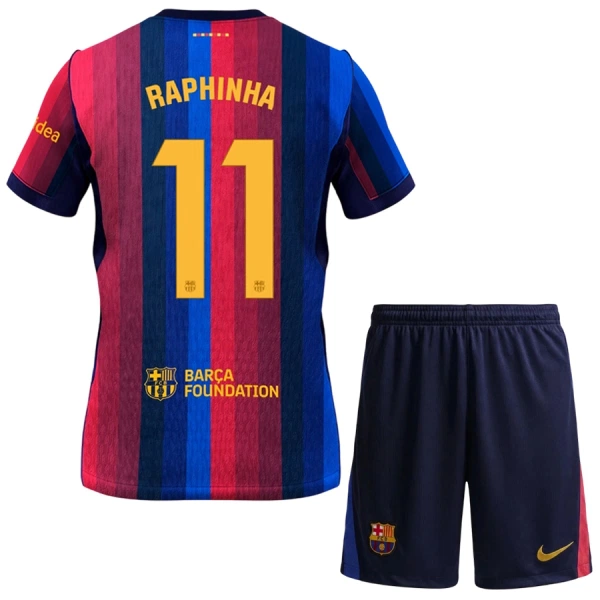 FC Barcelona Raphinha 11 Virallinen Kotipelipaita Lapset 2026/27