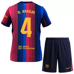 FC Barcelona Ronald Araujo 4 Virallinen Kotipelipaita Lapset 2026/27