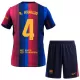 FC Barcelona Ronald Araujo 4 Virallinen Kotipelipaita Lapset 2026/27 FC Barcelona Ronald Araujo 4 Virallinen Kotipelipaita Lapset 2026/27