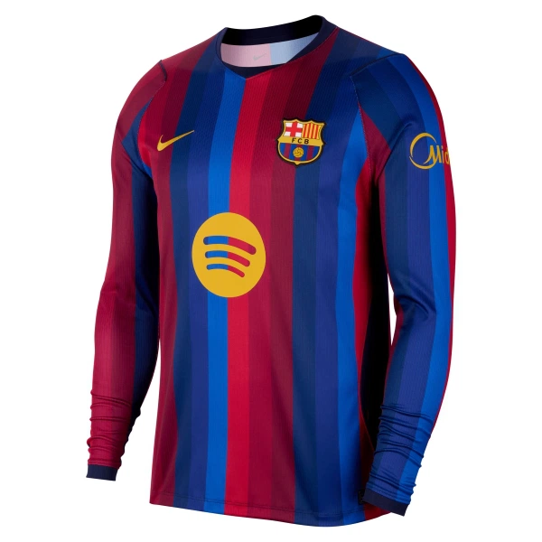 FC Barcelona Virallinen Kotipelipaita Lapset 2026/27 Pitkähihainen