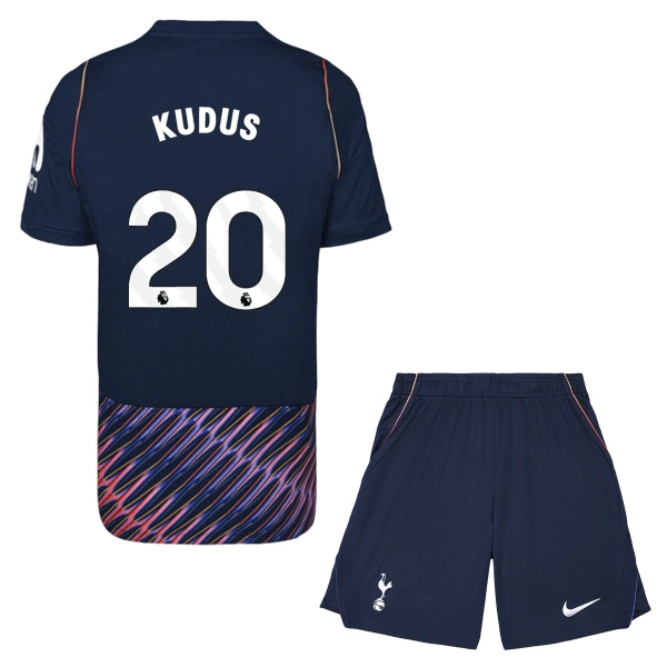 Tottenham Hotspur Kudus 20 Virallinen Vieraspelipaita Lapset 2026/27 Tottenham Hotspur Kudus 20 Virallinen Vieraspelipaita Lapset 2026/27