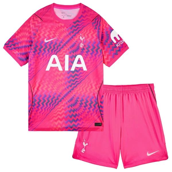 Tottenham Hotspur Maalivahdin Virallinen Kotipelipaita Lapset 2026/27 Vaaleanpunainen Tottenham Hotspur Maalivahdin Virallinen Kotipelipaita Lapset 2026/27 Vaaleanpunainen