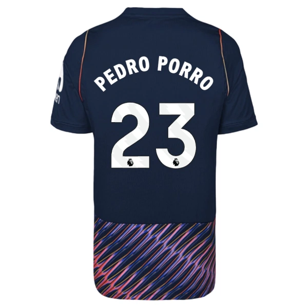 Tottenham Hotspur Pedro Porro 23 Virallinen Vieraspelipaita Miehet 2026/27