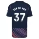 Tottenham Hotspur Van De Ven 37 Virallinen Vieraspelipaita Lapset 2026/27