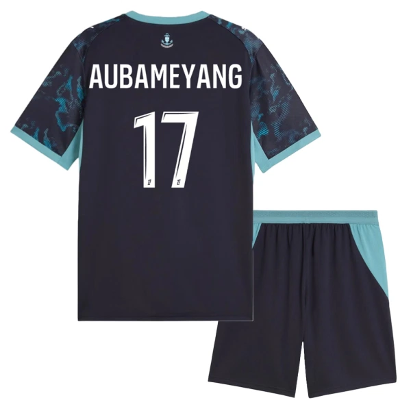 Olympique Marseille Aubameyang 17 Virallinen Vieraspelipaita Lapset 2026/27 Olympique Marseille Aubameyang 17 Virallinen Vieraspelipaita Lapset 2026/27