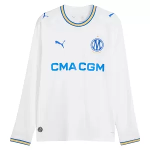 Olympique Marseille Virallinen Kotipelipaita Miehet 2026/27 Pitkähihainen